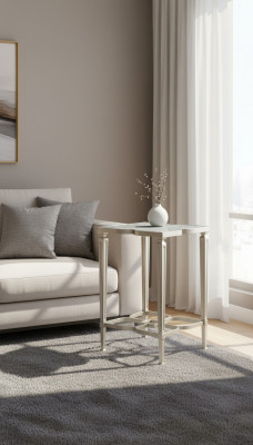 Woonkamer bijzettafel salontafel dressoir tafels decoratie consoles ontwerp