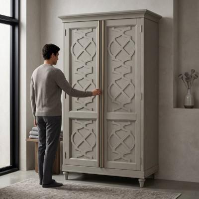 Kasten garderobe meubels ontwerp kledingkast slaapkamer hout