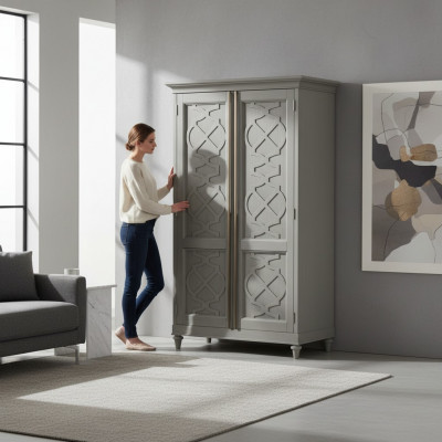 Kledingkast Houten Kast Kasten Hout Garderobe Meubel Ontwerp