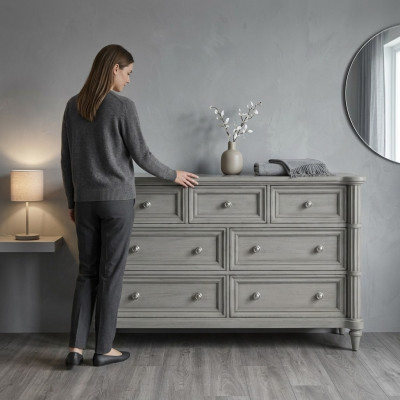 Ontwerp dressoir luxe houten dressoir ladekast kast woonkamer