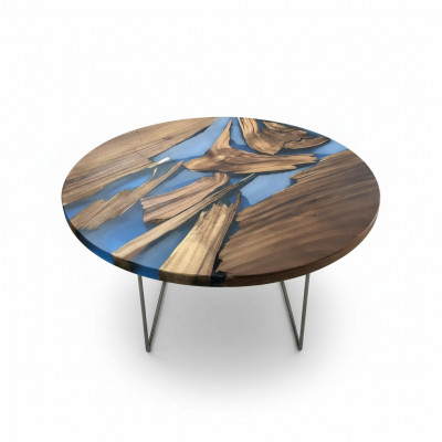 Ronde tafels Eettafel Ontwerp Tafel Modern Zee Rivier Meubels 90 cm