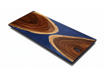 Eettafel 1 m² epoxyhars hout massief meubilair waterval epoxy tafel