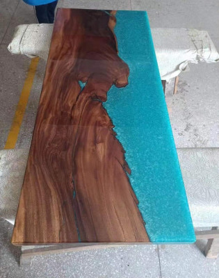 Ontwerp Tafel Moderne Zee Rivier Meubels Tafels Eettafel Tafels Epoxy