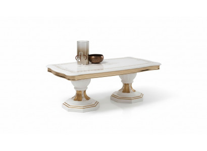 Luxe woonkamer tafel salontafel design tafels stijl meubels rechthoekig houten tafel