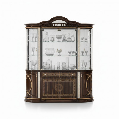 Italiaanse meubelvitrine xxl kast vitrines kijkschappen ontwerp woonkamer