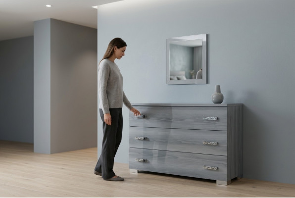 Ontwerp dressoir 120*43 luxe houten dressoir kast woonkamer kasten
