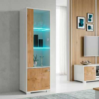 Vitrine Glas Kast Vitrines Woonkamer Kijk Kasten Italiaanse Meubels NIEUW
