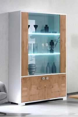 Vitrine XXL Vitrinen Woonkamer 110*50 Kasten Design Italiaanse meubels nieuw