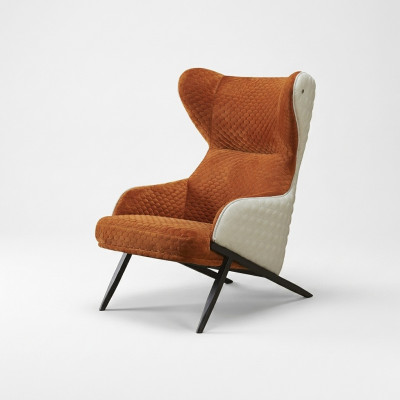 Luxe design meubels stoelen Moderne design fauteuil Decoratieve textiel woonkamer.