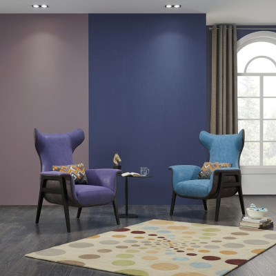 Fauteuil Textiel Woonkamer Lounge Luxe Design Meubels Stoelen Modern