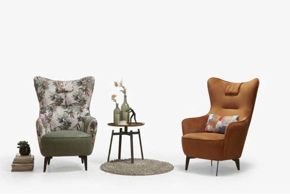 Luxe design meubels stoelen Moderne design decoratieve fauteuils textiel woonkamer
