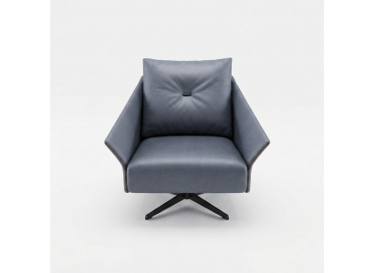 Ontwerp fauteuil 1-zits 86 x 75 cm Woonkamer Eenzitter Bank Lounge