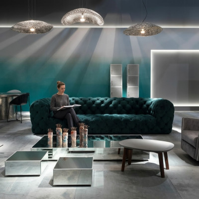Chesterfield vierzits XXL luxe loungestoel voor exclusief.