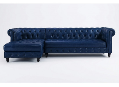 Chesterfield hoekbank bank bank bekleding hoekbank klassieke meubels