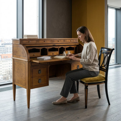 Bureau tafel tafels computertafel kantoorinrichting secretaris meubels nieuw.
