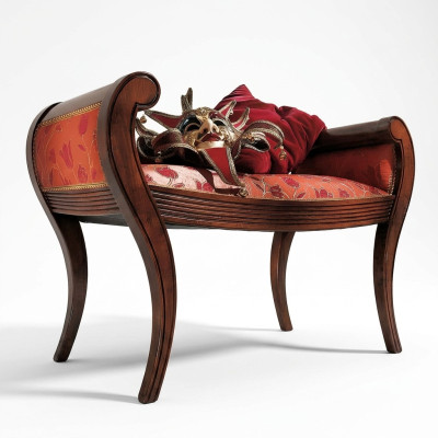 Poef Bank Voetenbank Zitbanken Houten kruk Stoel Hout Zitkruk Luxe bank Nieuw