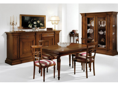 Eettafel + 4x stoelen Stoel Eetkamer Set Eetgroep Modern Tafel Tafels Set