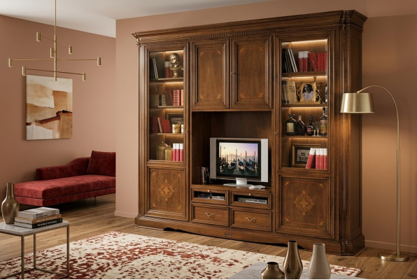 Tv-kast Wandkasten Plank Hout Woonkamer Meubels Nieuw Woonkamer Wandrek