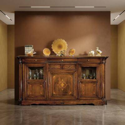 Dressoir Buffet Commode Lade Vitrine Woonkamer Hout Buffetkast Nieuw