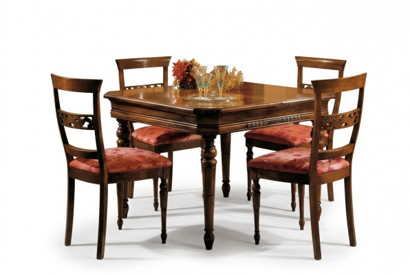 Stel Eetgroep Houten Tafel Tafels 5-delig Compleet Set Eettafel 4 Stoelen Eetkamer