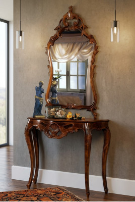Kaptafel Tafels Tafel Kaptafel Barok Antieke Stijl Consoles