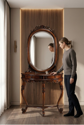 Kaptafel Tafels Consoles Tafel Kaptafel Barok Antieke Stijl