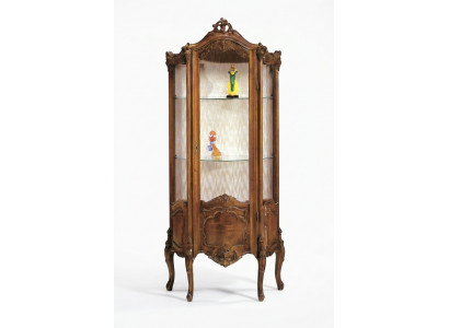 Vitrine woonkamer meubels dressoir massief houten vitrines glazen kast echt hout