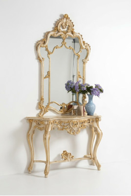 Spiegel console kaptafel console kaptafel kaptafel kaptafel shabby