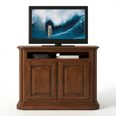Tv-meubel rtv Woonkamer Design rek Bruin hout Planken Lowboard Italië Nieuw