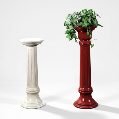 Bloemenstandaard Bloemenzuil Bloembak Bloemenstandaard Bloemenstandaard Wit nieuw