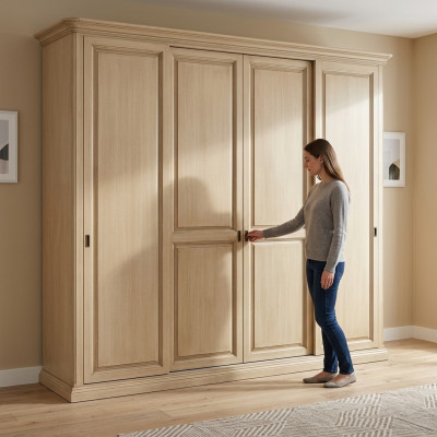 Kledingkast Kast Kasten Luxe Slaapkamer Hout Italiaanse Meubels Nieuw