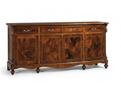Commode Klassiek kast Massief houten meubilair Italiaanse inrichting Dressoir