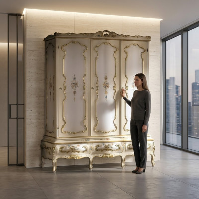 Kledingkast Kast Meubels Slaapkamer Italiaanse inrichting Kasten Nieuw