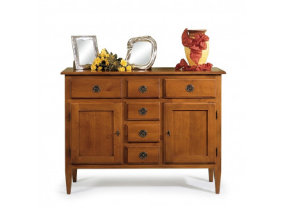 Laden Dressoir Sideboard Bruin Sideboards Kast Laden Meubels Massief Hout