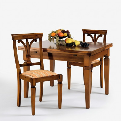 Eettafel antieke stijl massief houten meubels Italiaanse eettafels tafel houten tafels