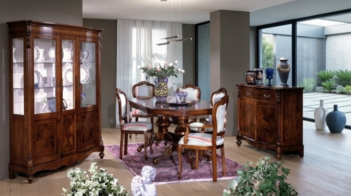 Eetkamer meubels Eettafel Tafel Groep Eethoek Eetkamerstoel Stoel Fauteuil 6-delig.