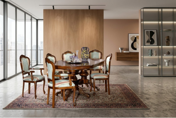 Eettafel Luxe Tafel Massief Houten Meubels uit Italië Eettafels Inrichting