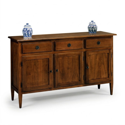 Laden dressoir dressoir dressoir massief houten kast meubel stijlen bruin