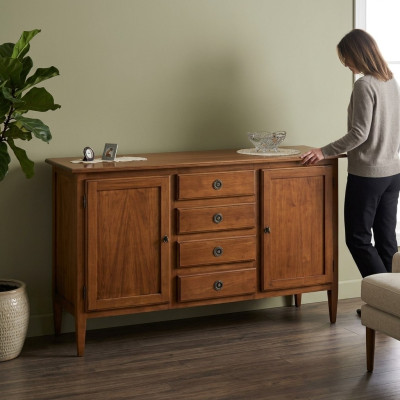 Kast Sideboard Plank Kast Planken Massief Houten Meubels uit Italië Kasten