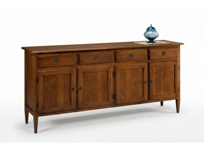 Dressoir Sideboard Bruin Massief Houten Kast Meubels Ladenkasten