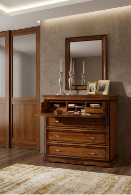 Sideboard Ladekast Dressoir Sideboards Massief Houten Kast Meubels Ladenkast Bruin