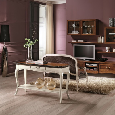Console nachtkastje slaapkamer bijzettafel modern design meubels hout wit nieuw