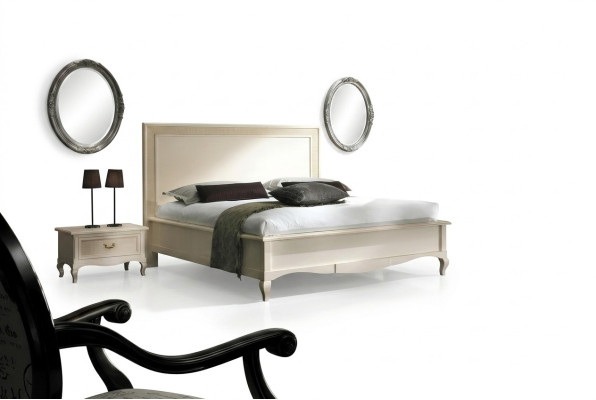 Tweepersoonsbed Bedden Slaapkamer Meubels Massief hout Vaccari cav giovanni Bed Nieuw