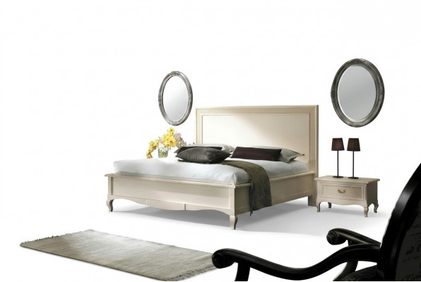 Slaapkamer Bed Nachtkastje Tweepersoonsbed Gestoffeerde Bedden Set Groep Garnituur 3-delig.