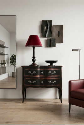 Kommode Bruin Dressoir Sideboard Sideboards Massief Houten Kast Meubels Kommoden