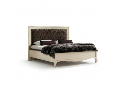 Tweepersoons massief houten slaapkamer bedden ontwerp bed meubelen Vaccari cav giovanni