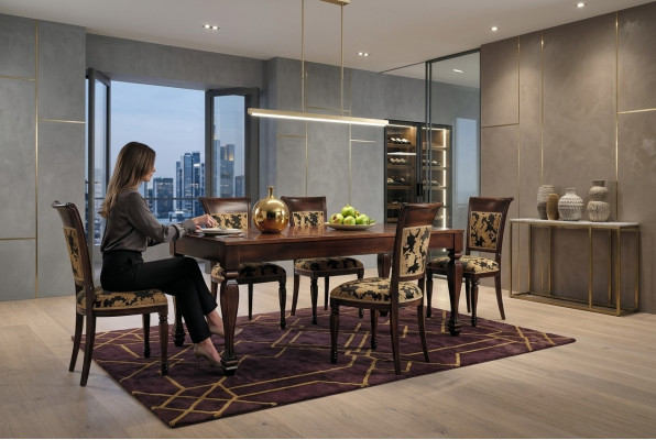 Eettafel Luxe Tafel Massief Houten Meubels uit Italië Eetkamertafels Inrichting