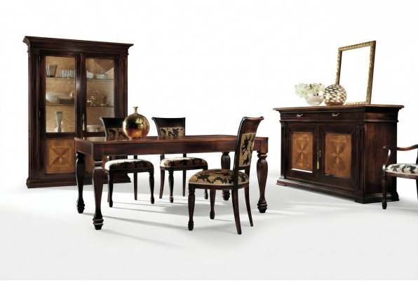 Eettafel Luxe Tafel Massief Houten Meubels uit Italië Eetkamertafels Inrichting