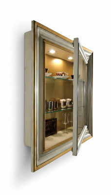 Wandvitrine Kast Klassieke vitrines Woonkamer Woonkamerkasten Dressoir