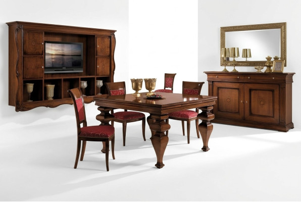 Meubels Inrichting Groep Tafel + 4 Stoel Set 5-delige Eettafel Set Eetkamerset